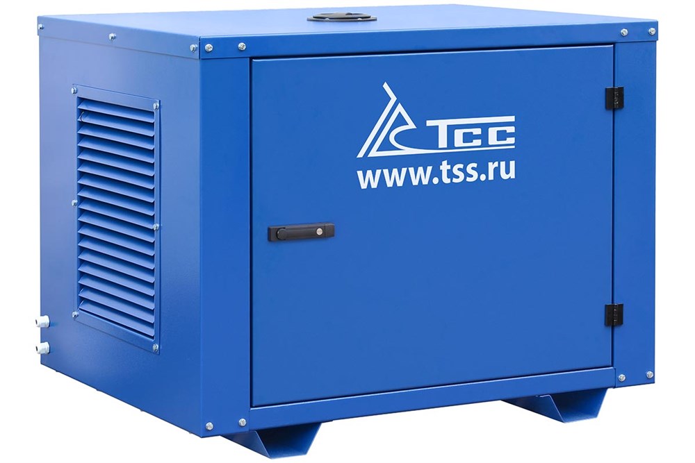 Фото 56 - Бензогенератор TSS SGG 6000EHNA в кожухе.