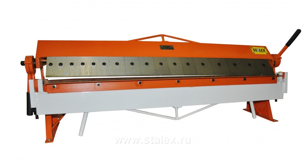 Фото 9 - Станок листогибочный ручной сегментный  STALEX W1.5x1260A.