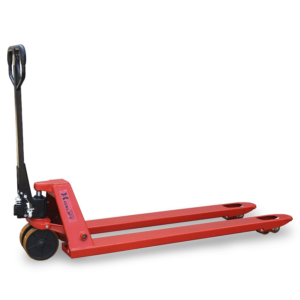 Фото 11 - Длинная тележка OX20-PU150 OXLIFT 1,5 м 2000 кг.