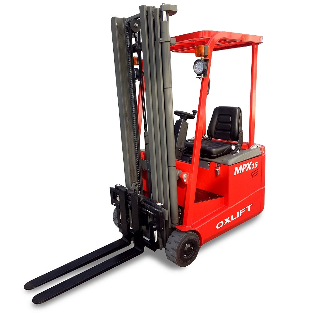 Фото 14 - Мини Электропогрузчик OXLIFT MPX15 h3 3500 мм с боковым смещением каретки.