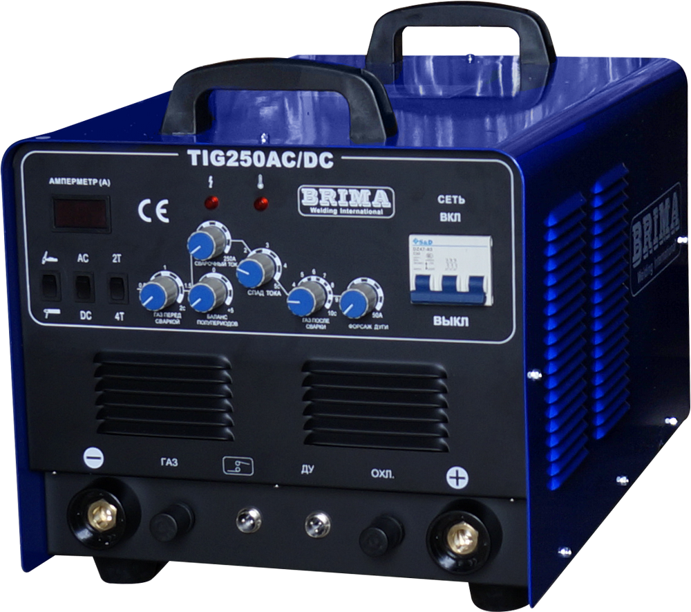 Фото 30 - Установка аргонодугой сварки BRIMA TIG-250 AC/DC (220B).