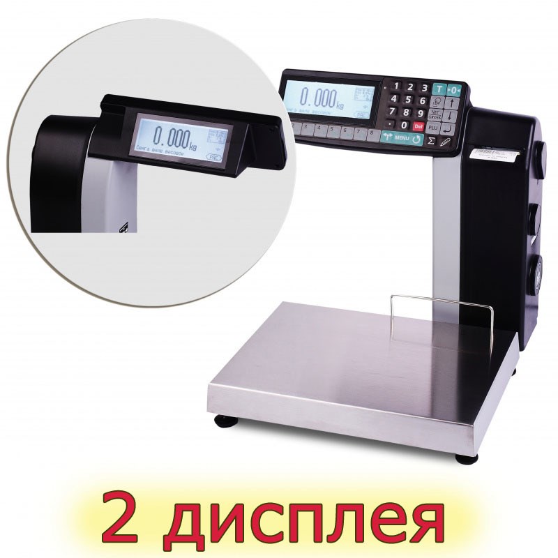 Фото 30 - Весы с печатью этикеток MK-15.2-R2P10-1 (с подмотчиком).