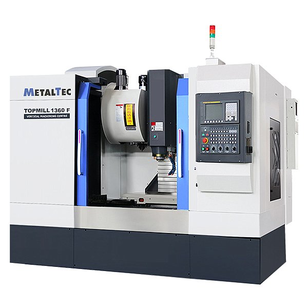 Фото 12 - MetalTec TOPMILL 1360F (4-ось) вертикальный обрабатывающий центр с ЧПУ.