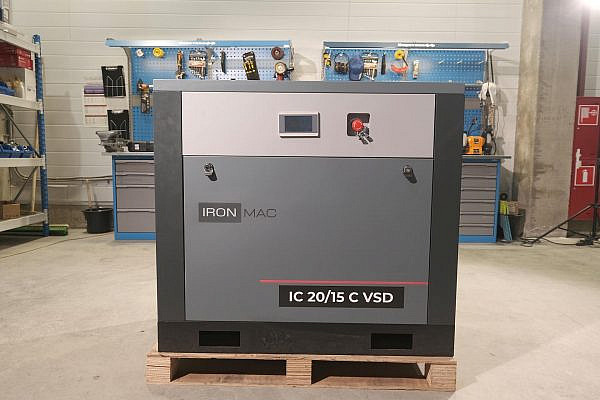 Фото 6 - Винтовой компрессор IC 20/15 C VSD IP55.