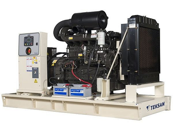 TJ88DW5L дизельный генератор Teksan 66 кВт Открытая на двигателе Doosan D1146